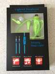 Casti cu iluminare LED