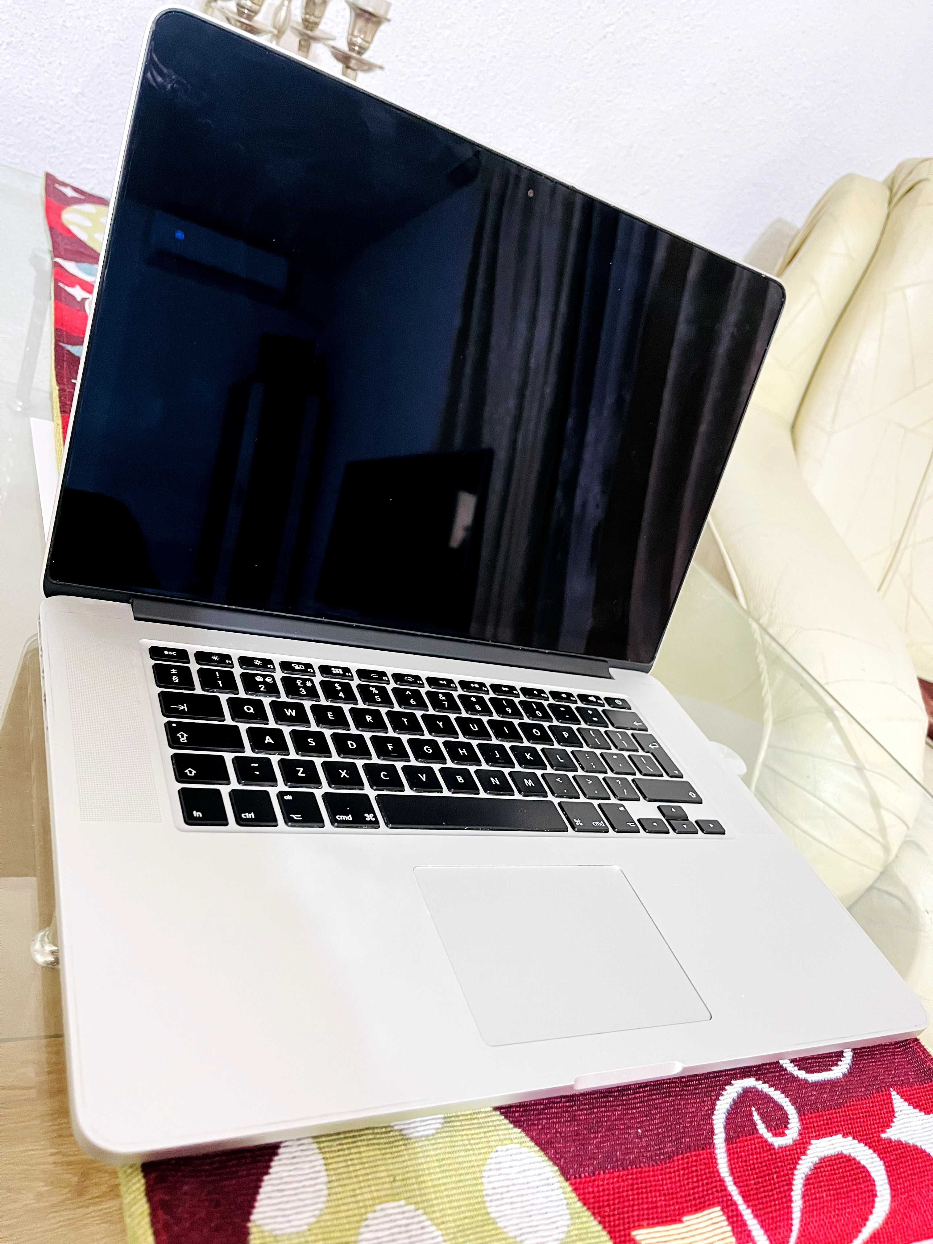 Apple MacBook PRO 15 A1398 2014 i7 2.5Gz 16GB 512B NVMe Retina Display