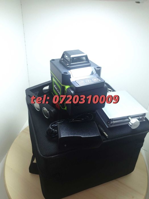 Promotie Nivela Laser Kamoon Profesionala 4d 16 Linii Linii Unda Verd