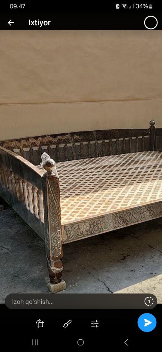 SO'RI KARAVATLAR.Ayni birinchi qo'l ustani sahifasidasiz