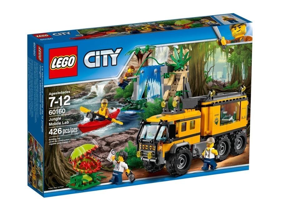 Lego city 60160 Jungle mobile lab