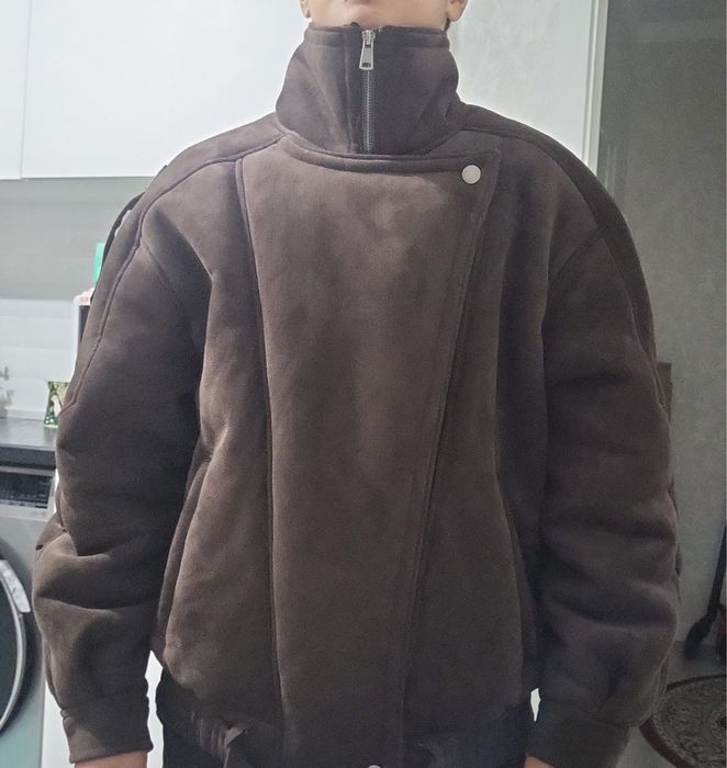 Укороченная дубленка