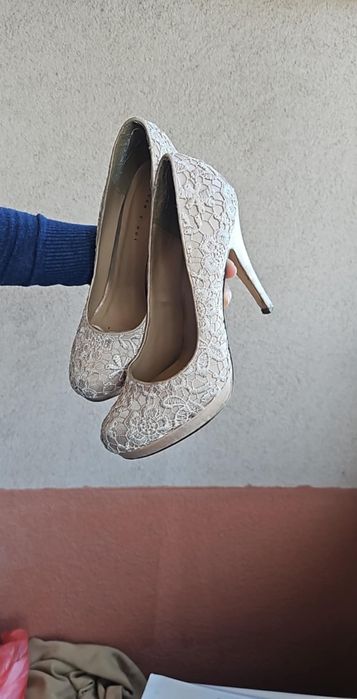 Дамски обувки с токче