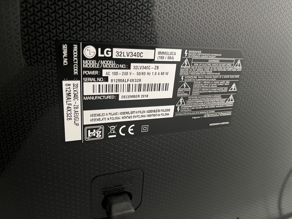 телевизор LG 32