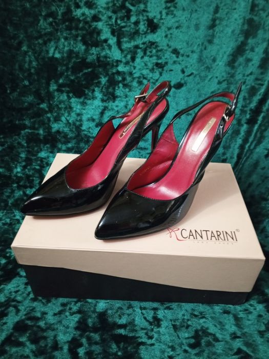 Туфли шпильки лакированные 36 размер