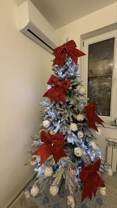 Бант для украшения елки