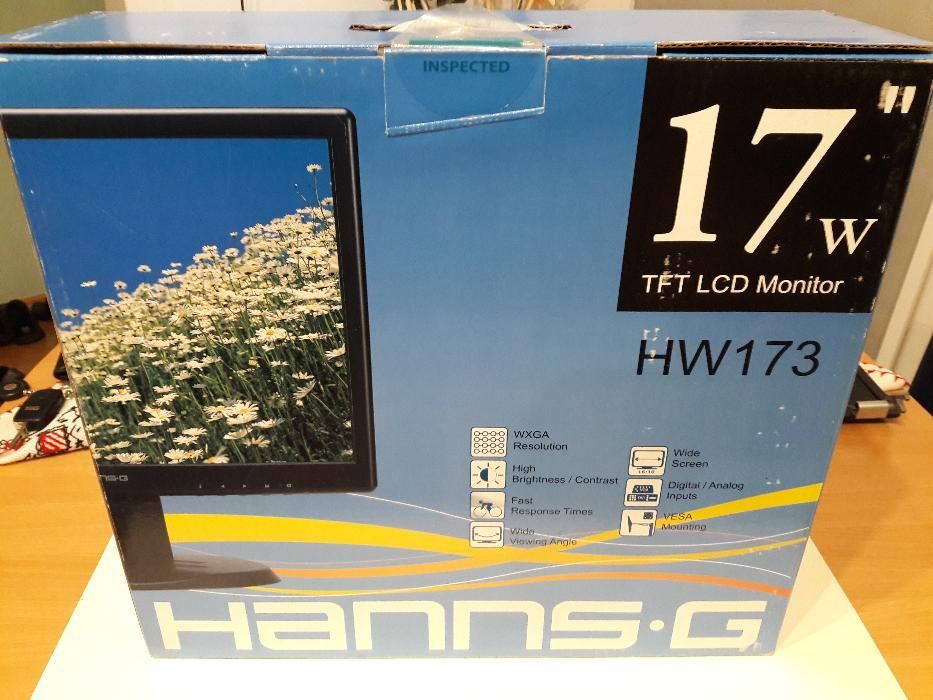 Monitor Hanns G 17” in stare perfecta, folosit foarte putin