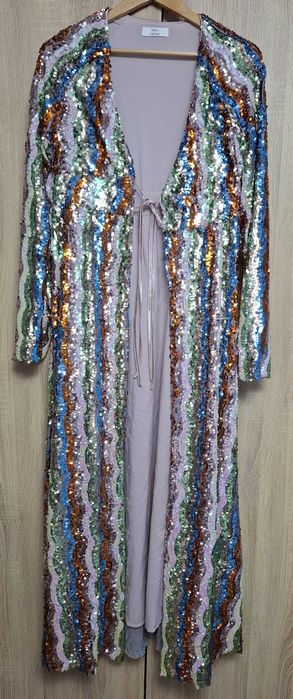 Rochie superba cu paiete multicolore, 38, Edited