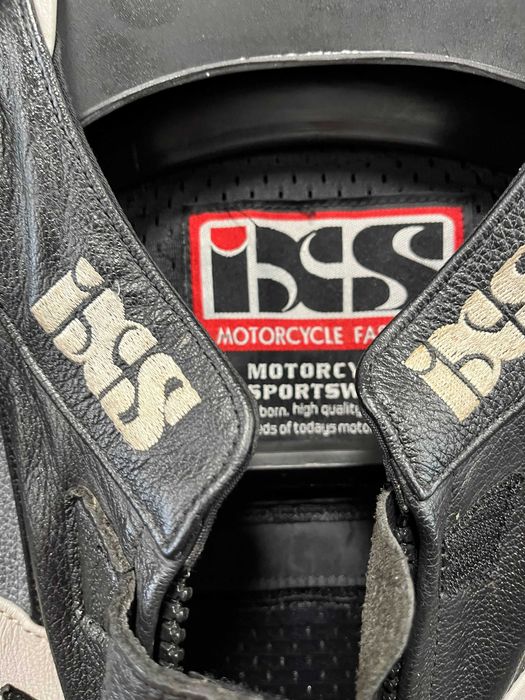 Дамски кожен мото екип IXS RAPTOR ,38-М,2 части,всички протектори