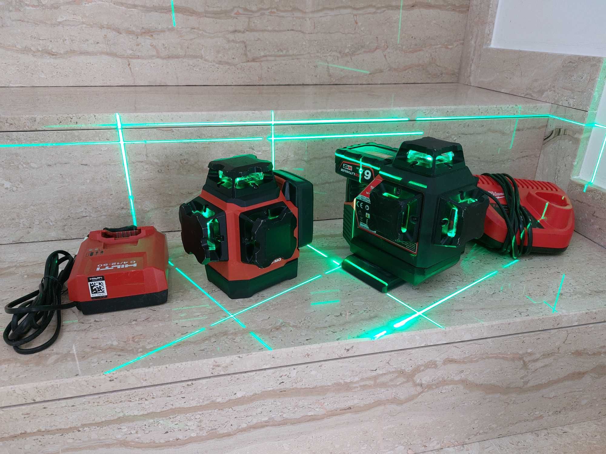 Laser de interior 3D Hilti Milwaukee