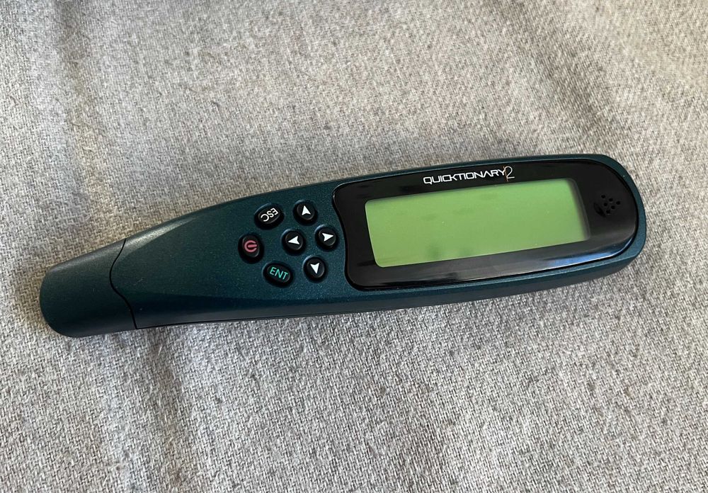 Stilou electronic portabil de citire text scaner Quicktionary 2