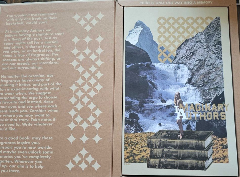 Два дискавъри сета парфюми;
Goldfield & Banks, Imaginary authors