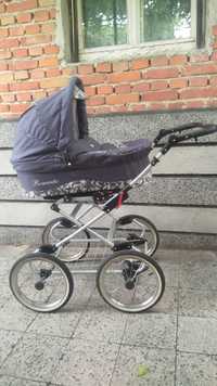 Бебешка количка + столче за автомобил Kunert Romantic