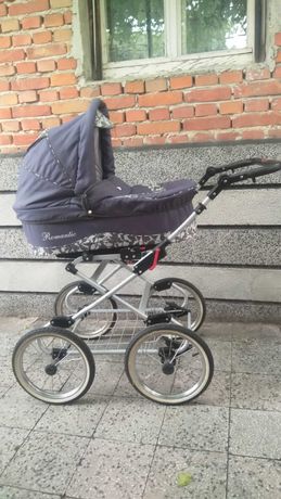 Бебешка количка + столче за автомобил Kunert Romantic