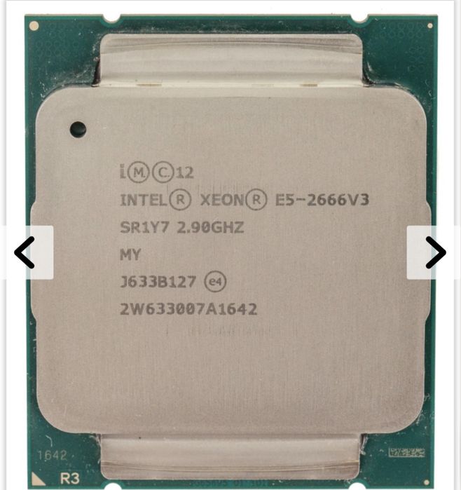 Процессор Xeon e5 2666 v3