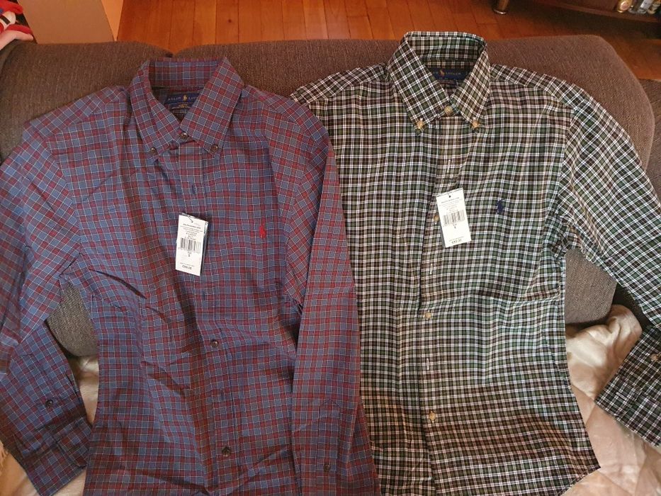 Vand camasi originale noi Polo marimea S