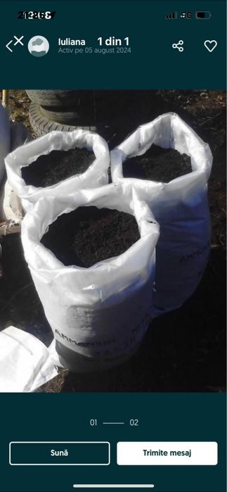 Vând gunoi de grajd