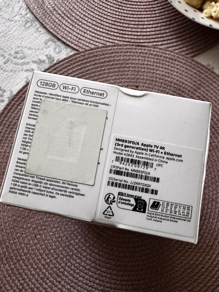 Apple tv 128gb чисто ново