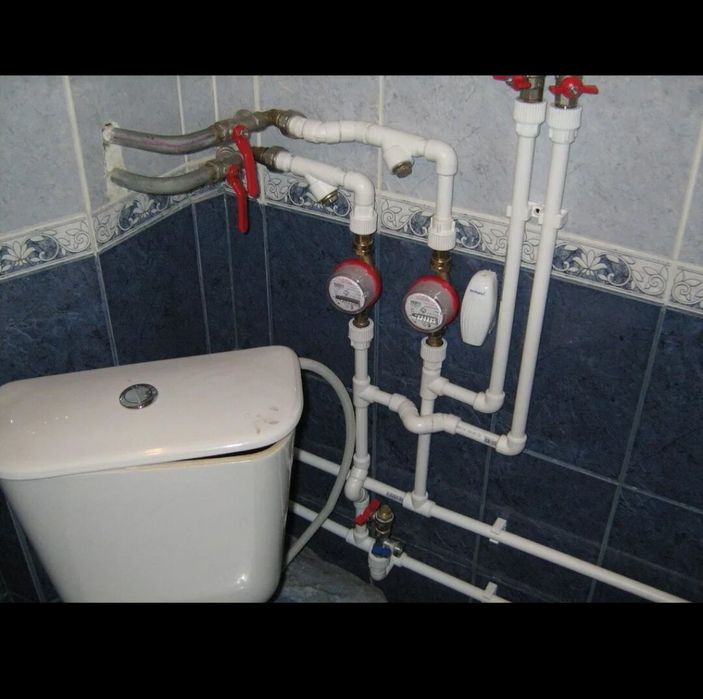 Сантехнические работы с гарантией работ.