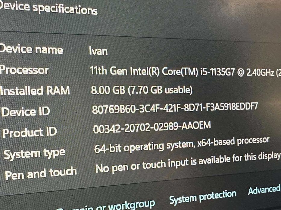 ASUS Vivobook 16 x1605e, i5-1135G7, Iris XeGraphics G7, 512GB SSD NVMe
