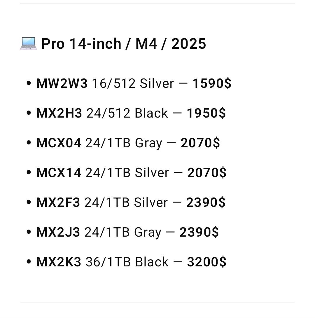 Макбук новый MacBook