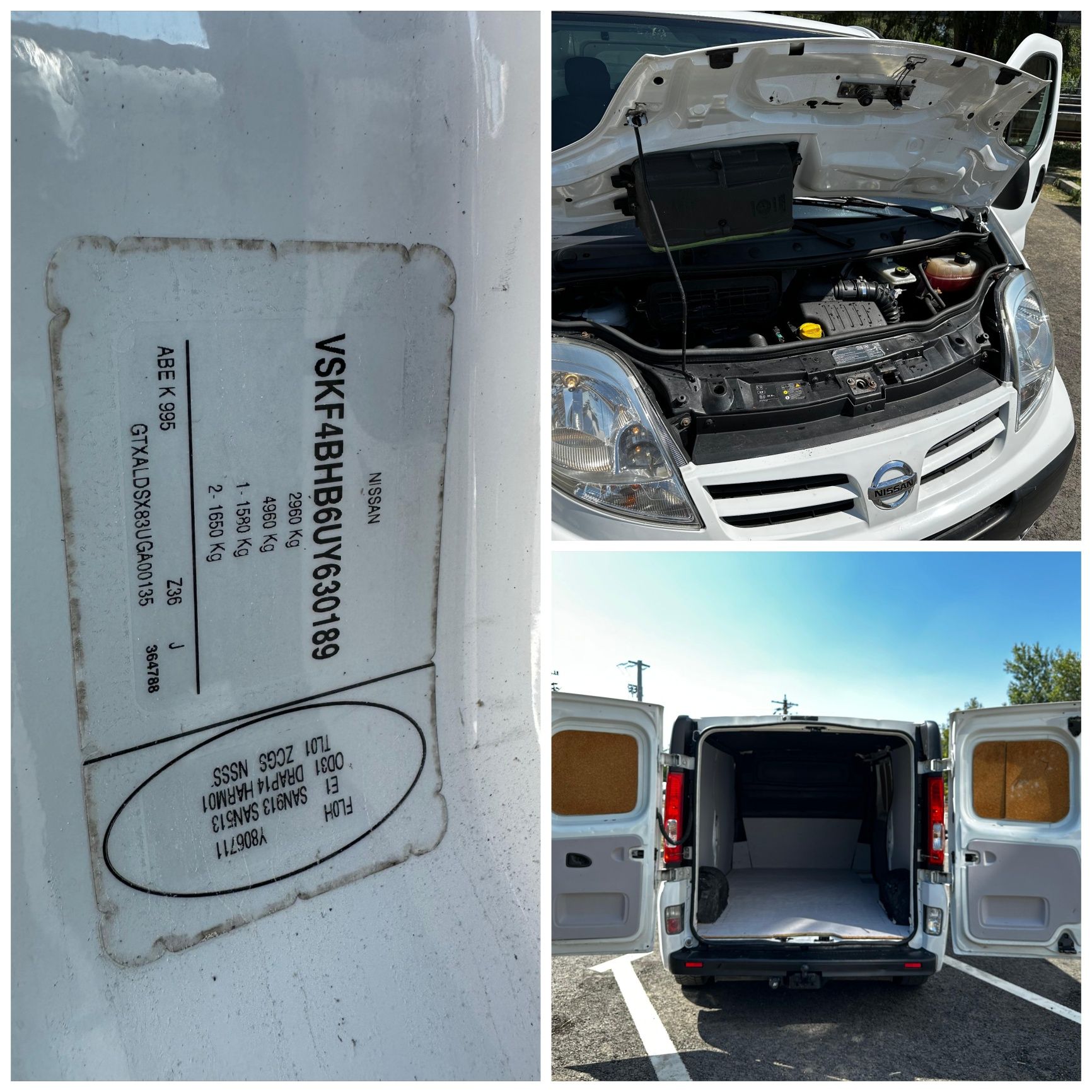 2012 Nissan Primastar Trafic Vivaro - Lung - 2.0D 114CP E5 - Clima!