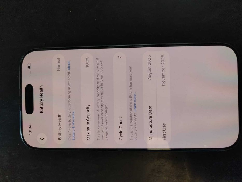 iPhone 17 – 256GB – Black – Baterie 100%