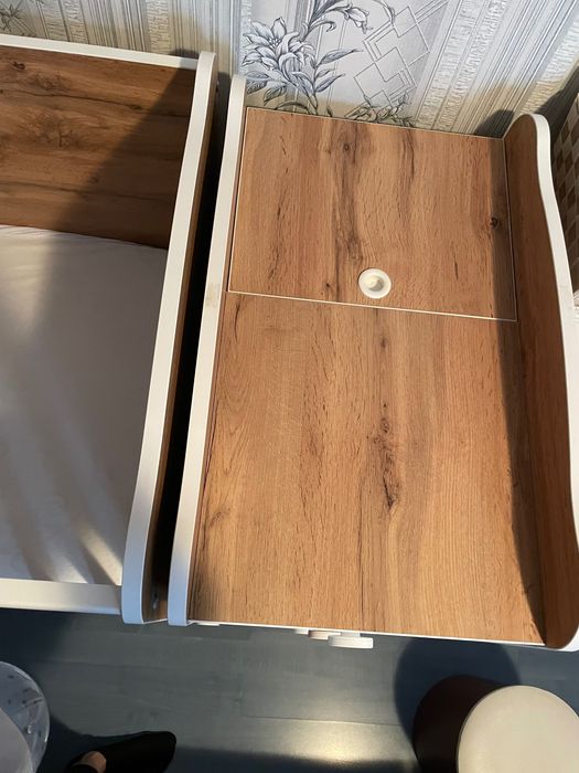 Бебешка кошара с повивалник + музикална играчка