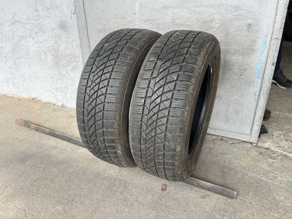 2 бр. всесезонни гуми 185/60/14 Hankook 7 mm DOT 4116