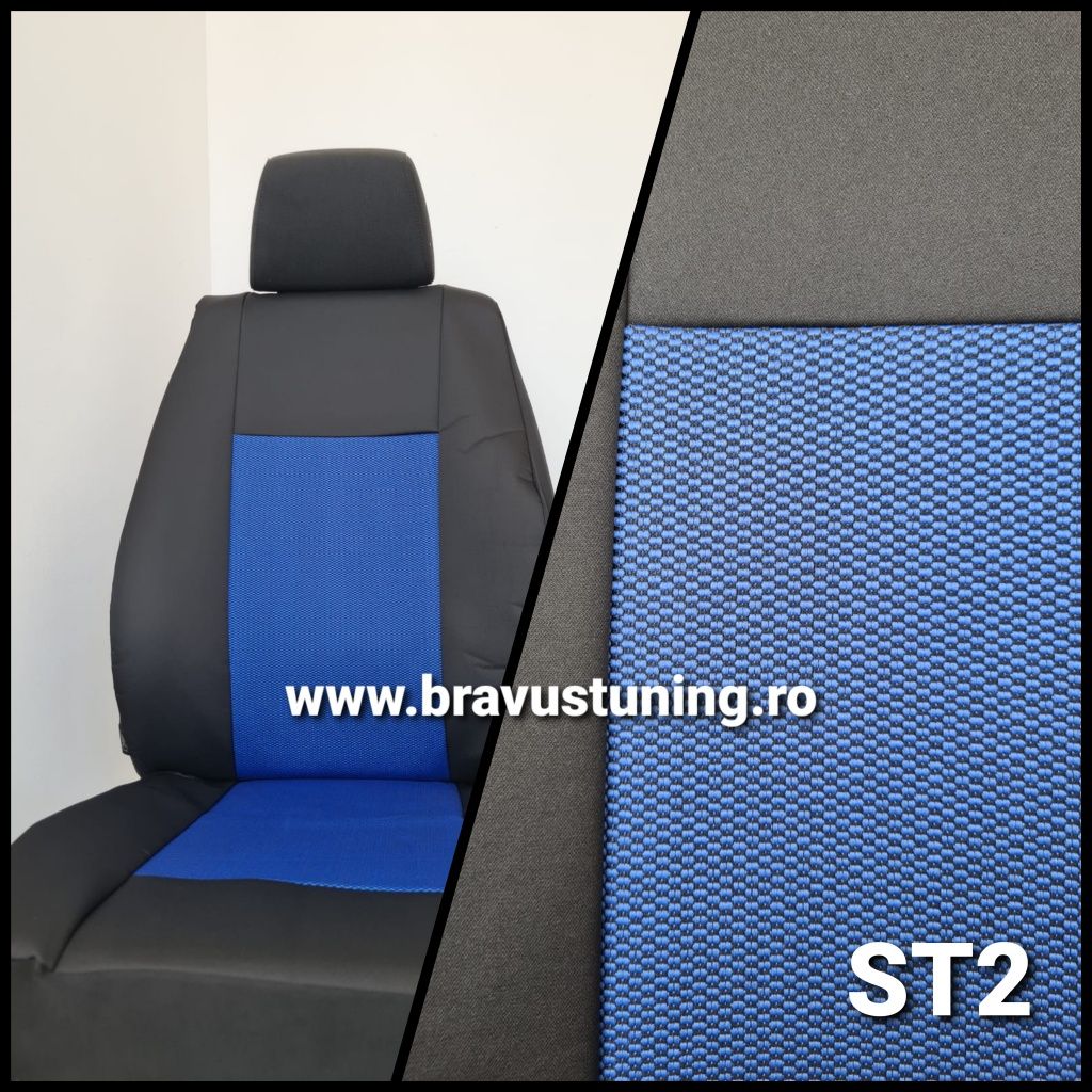 Huse scaun auto individuale SHARAN,TOURAN stofa auto TAPITERIE