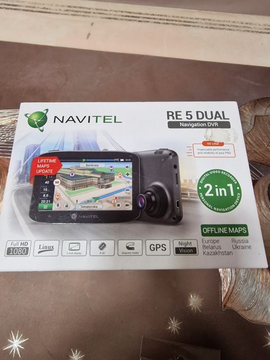 Navitel RE5 Dual видеорегистратор+ навигация