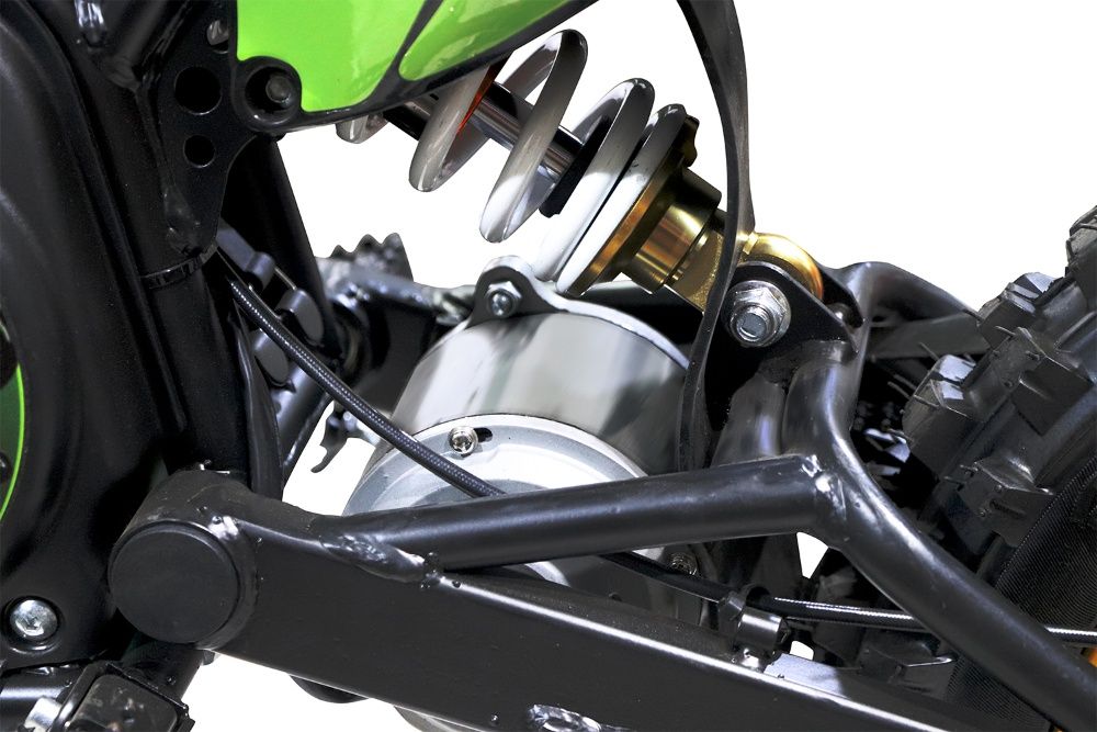 Motocicleta electrica Eco Tiger 1300W 14/12 48V 14Ah Lithiu #Albastru