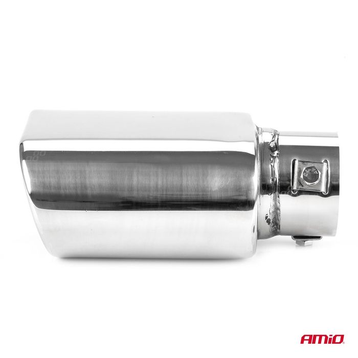 накрайник за ауспух amio mt 019 единичен хромникел 02190