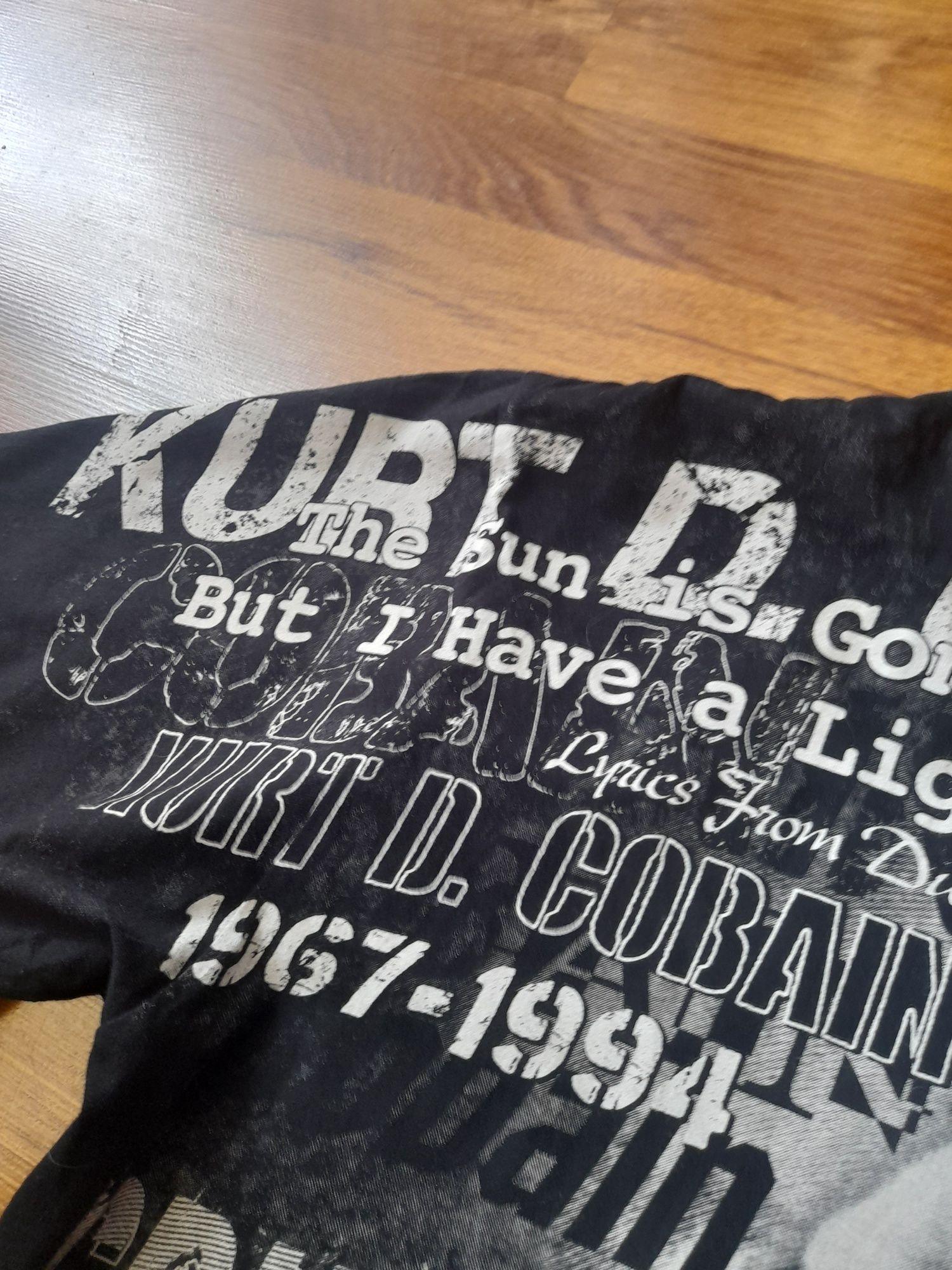 Nirvana Kurt Kobain мъжка ретро тениска XL размер.
