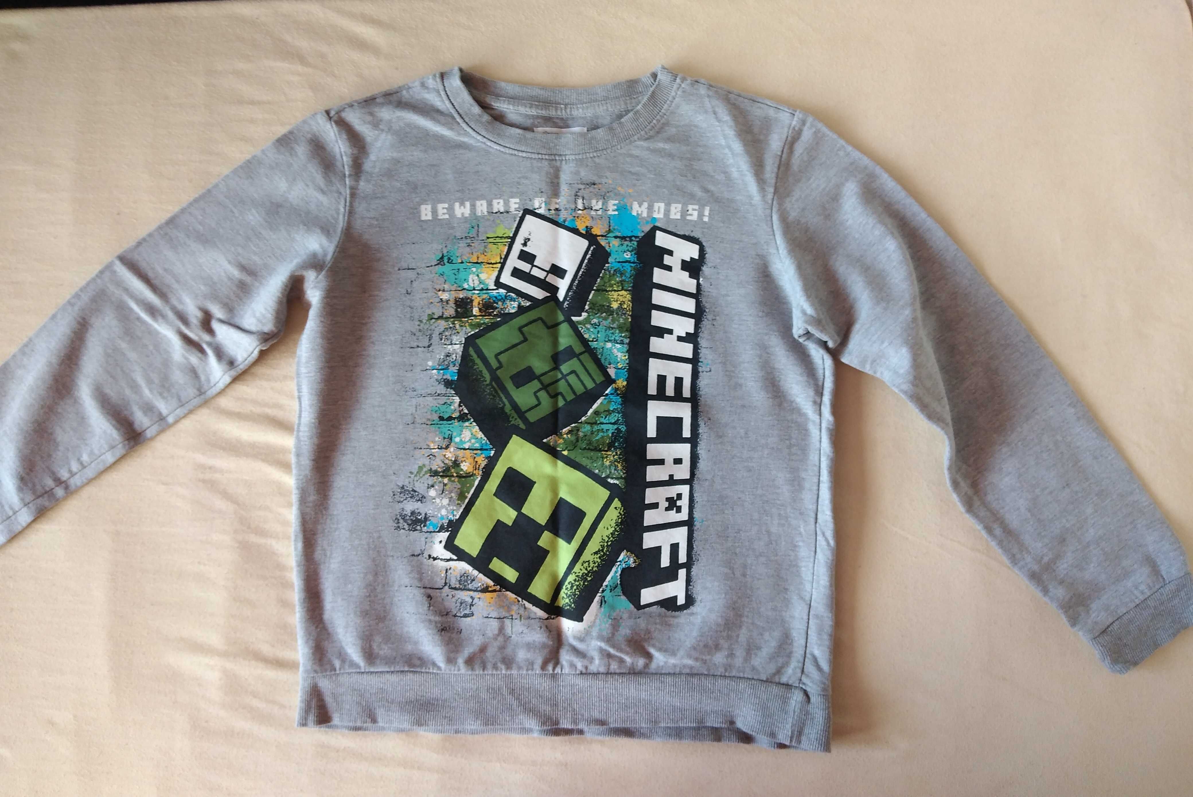 Тениски, шорти, суичери Puma, Minecraft, долнища 146/152, ватирано яке
