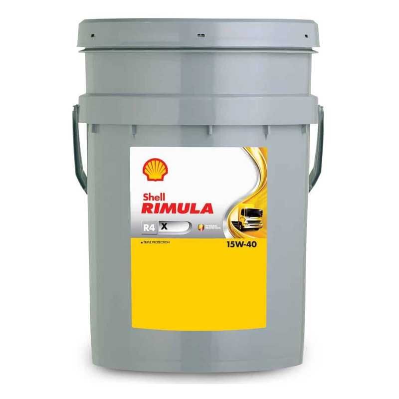Масло для дизельных двигателей Shell Rimula R4 X 15W-40