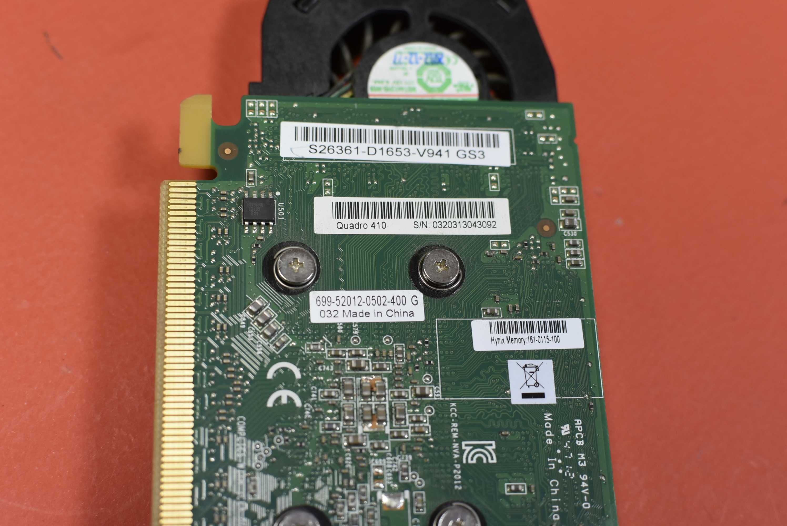 Nvidia Quadro 410 512 MB DDR3
