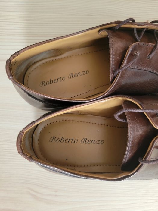 Pantofi eleganţi din piele Roberto Renzo, mărimea 39, ANTI SHOCK