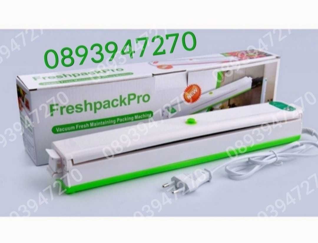 Машина за вакуумиране и запечатване на храна Fresh Pack Pro
100W