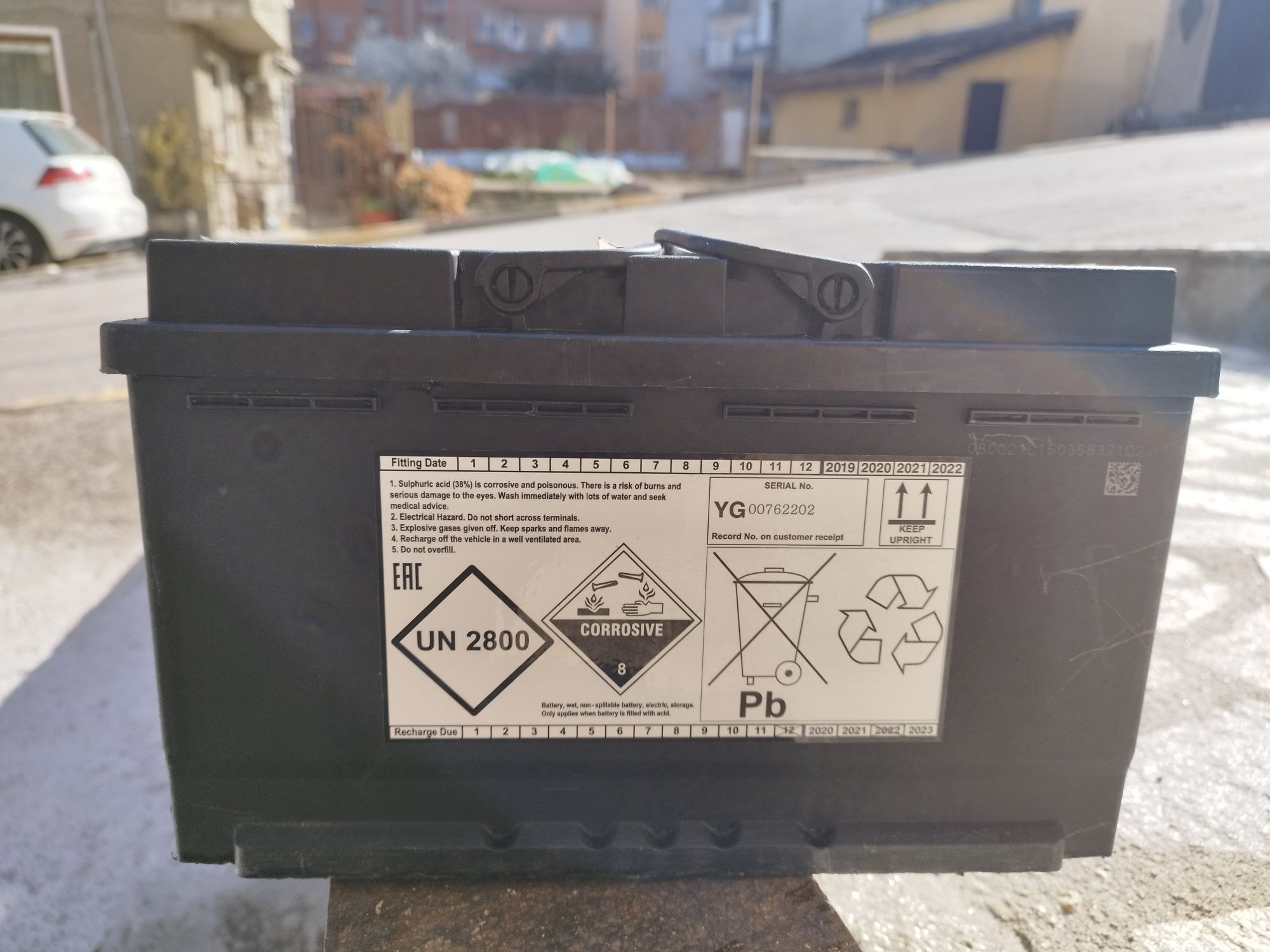Акумулатор AGM 80 ah