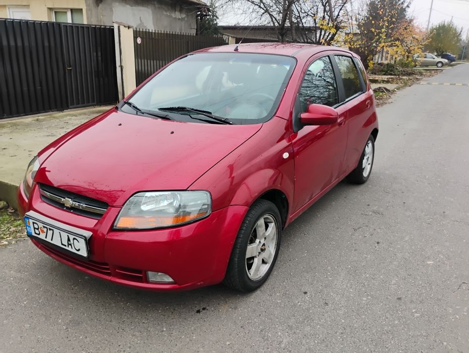 Chevrolet aveo, an 2007, motor 1.4 benzina si gpl omologat