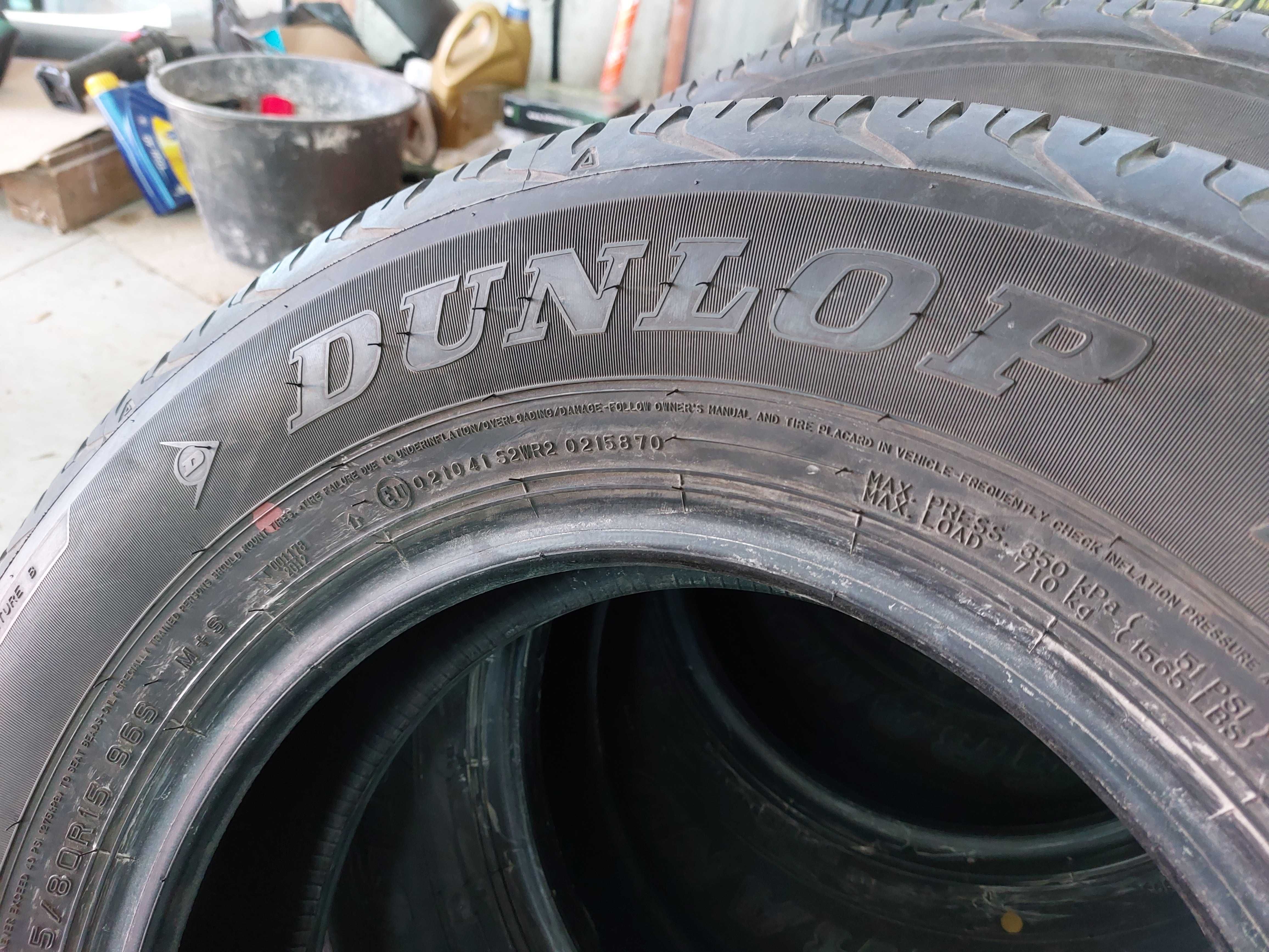 4бр.нови летни гуми Dunlop 195 80 15 dot1922 Цената е за брой!
