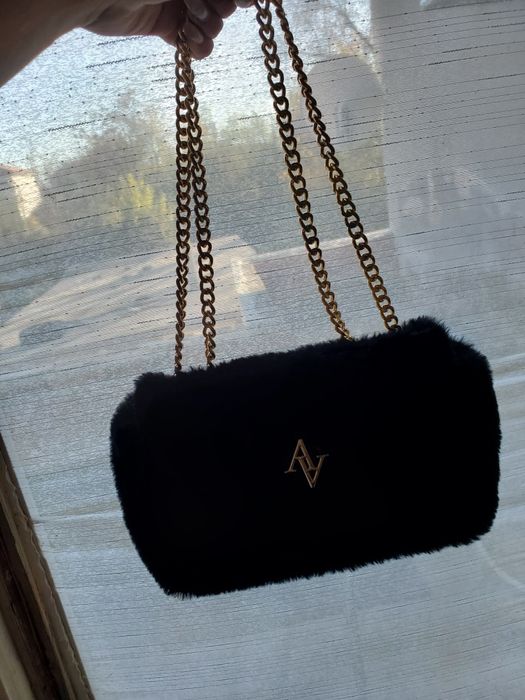 Зимна чанта  пух