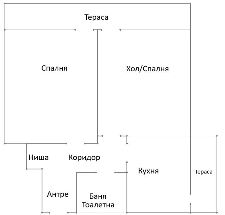 Продава се Двустаен апартамент в Пазарджик, Идеален център - 62 кв.м за 987 €/кв.м - Снимка #12