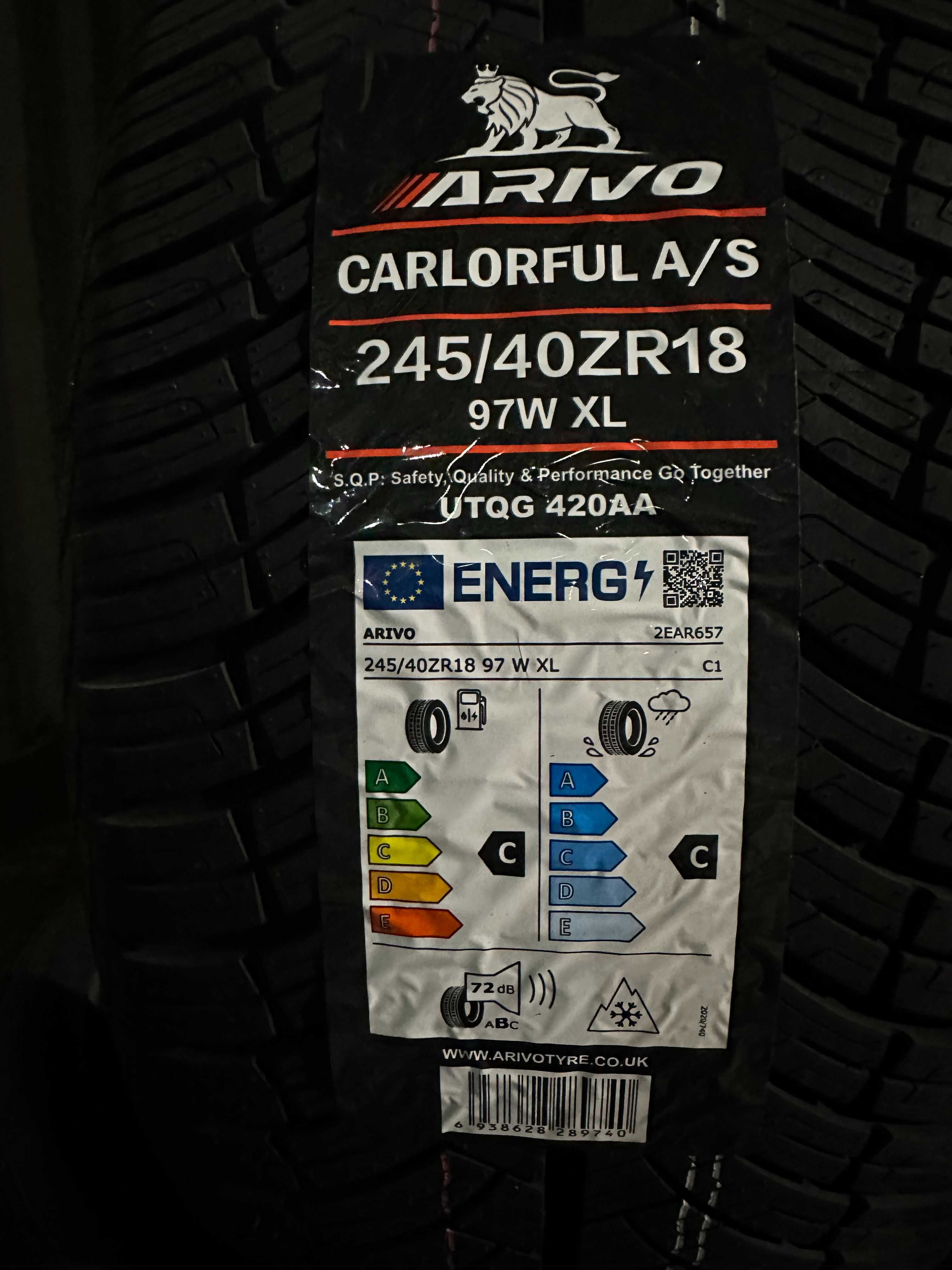 Нови Всесезонни Гуми Arivo Carlorful A/S 245/40R18 97W Xl Нов Dot