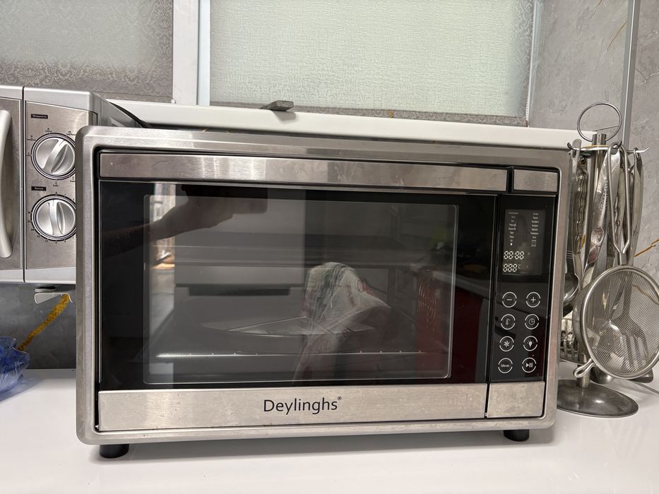 Настольная электропечь Deylinghs HD-45L03 стальной. Причина: переезд