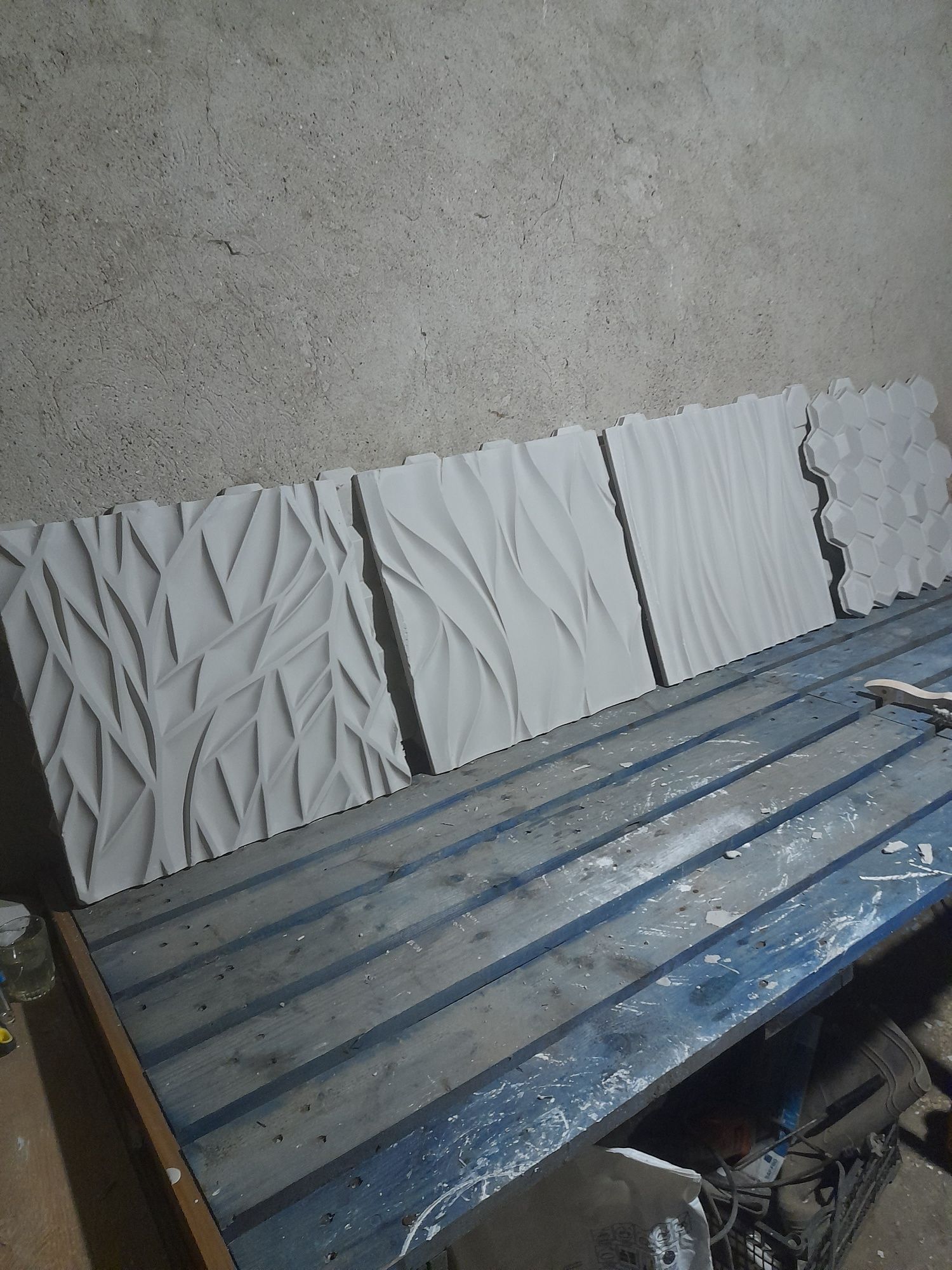 Vand panouri decorative 3d din ipsos