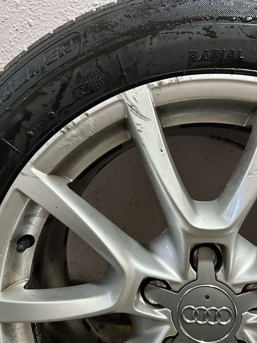 Roti cu cauciucuri vara Audi R18 originale