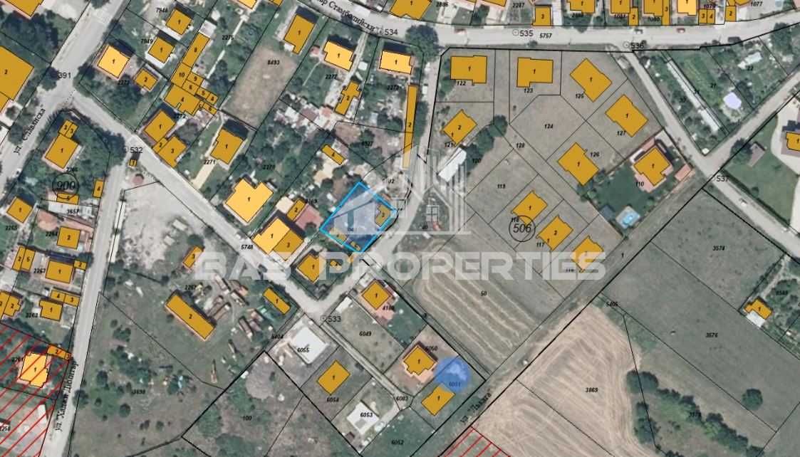 Парцел в София, област-гр.Костинброд площ 470