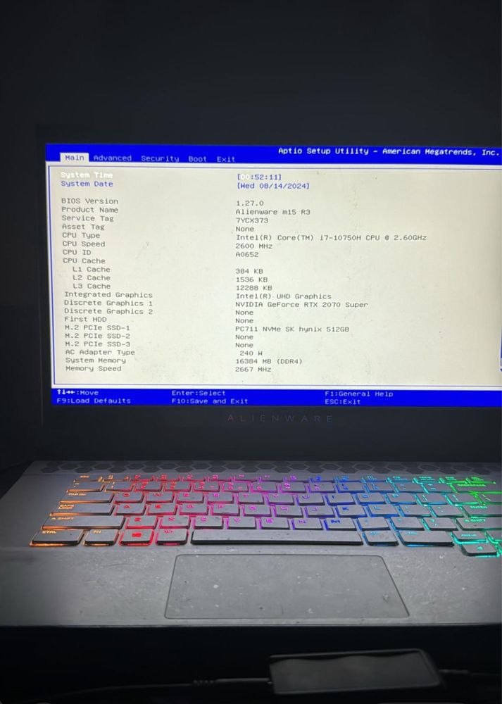 Laptop AlienWare Stare impecabila